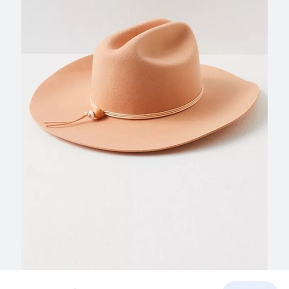 Free people lack of color the ridge felt hat new with tags size medium cowboy main image 13